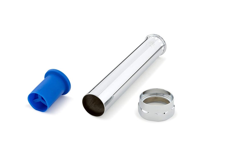 Zurn P6000-A-AA-CP 1-1/2" x 8-1/2" Flush Tube and Vacuum Breaker with Nut - Image 3